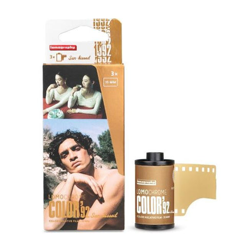 LomoChrome Color ’92 Sun-kissed 35mm Film, Pack of 3