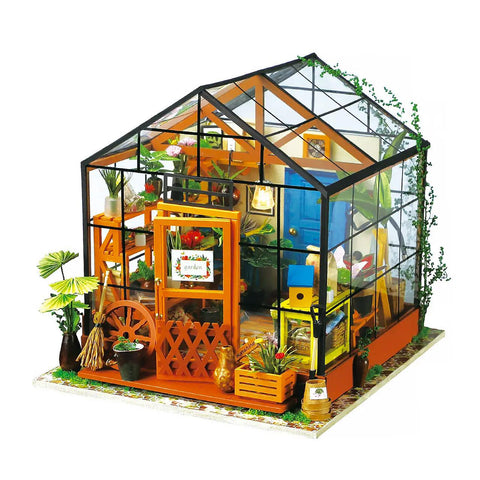 Cathy's Flower House DIY Miniature Kit
