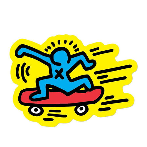 Haring Skater Sticker