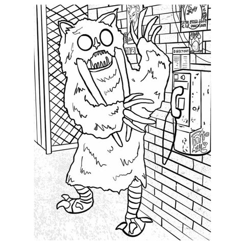 Meow Wolf Coloring Book: The Many Worlds Edition