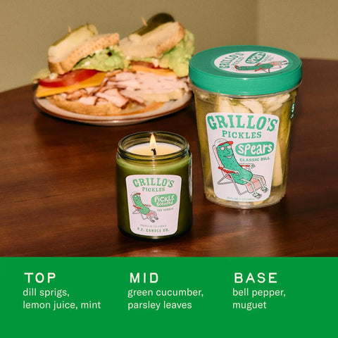 Grillo's Pickle Scented Candle