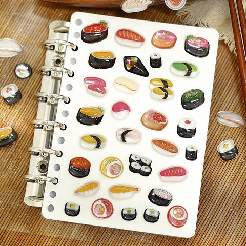 Kyururun Sushi Stickers