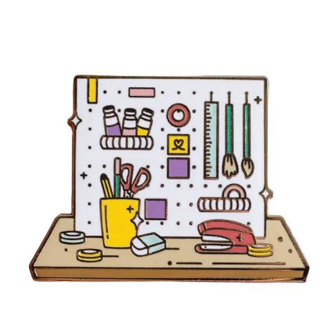 Creative Corner Enamel Pin