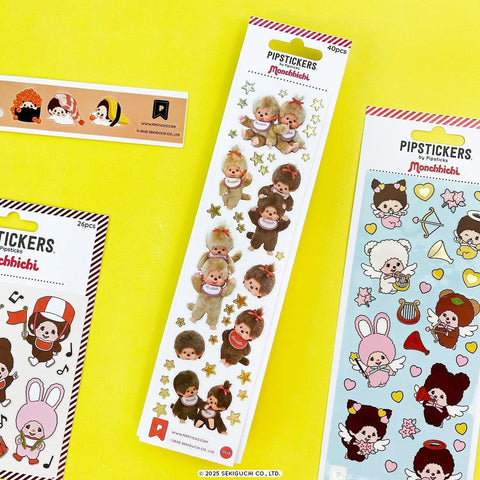 Monchhichi Cuddles Stickers
