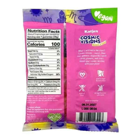 Cosmic Visions Sweet + Sour Gummies
