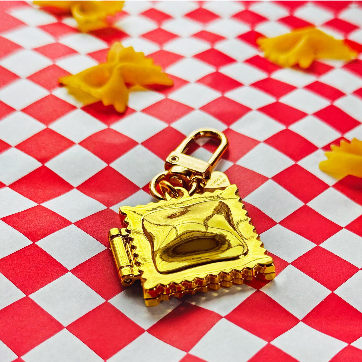 Ravioli Locket Keychain – Zakka Joy