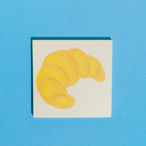 Croissant Sticky Notes