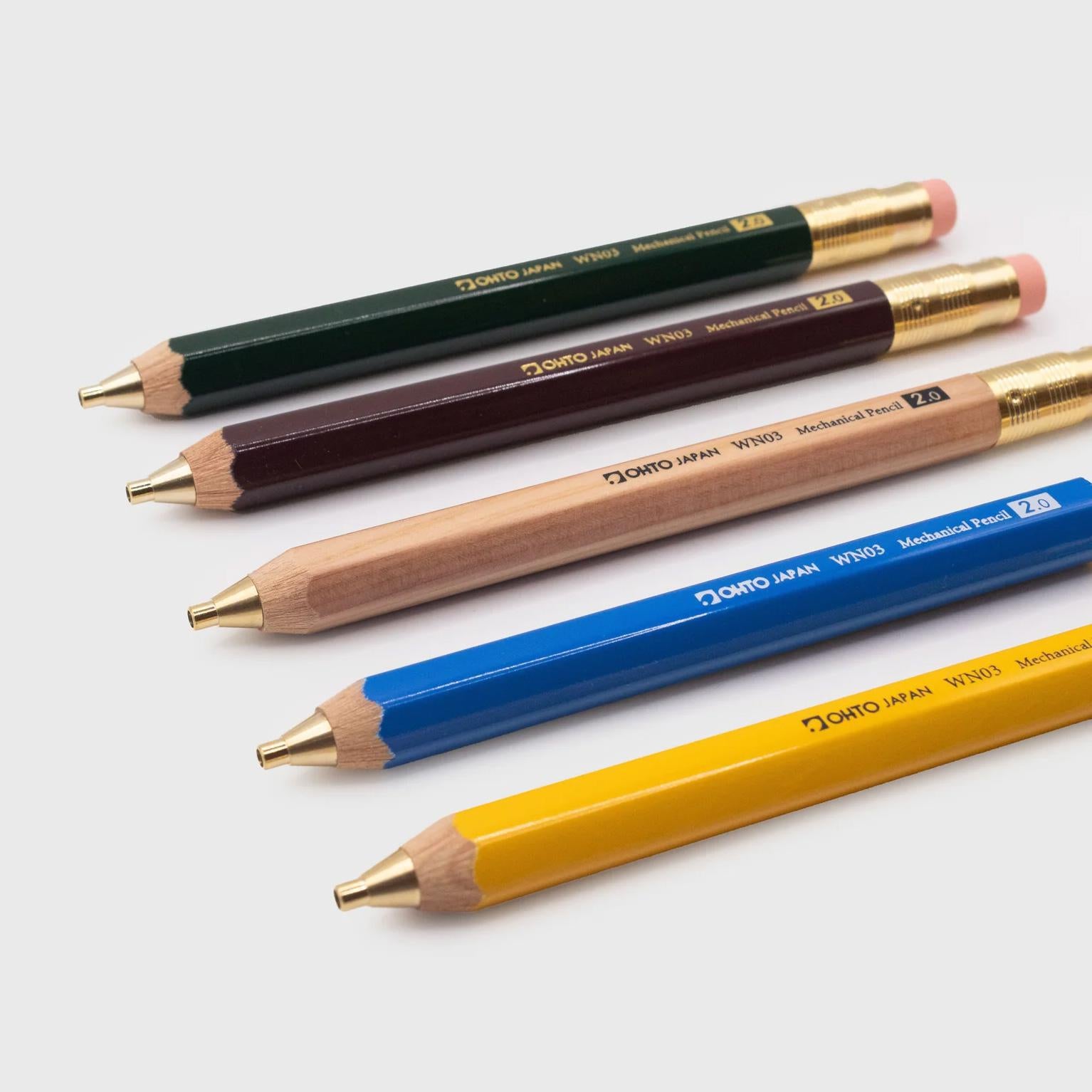 Wooden 2.0mm WN03 Mechanical Pencils – Zakka Joy