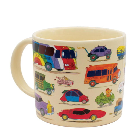 Cars + Trucks Heat Transforming Mug