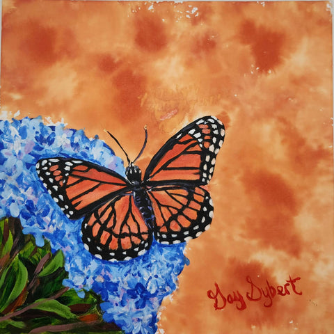 Viceroy Butterfly Orange Ink