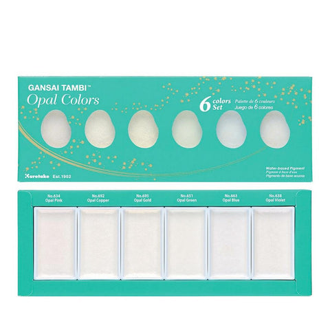 Gansai Tambi Metallic Watercolor Set, Opal
