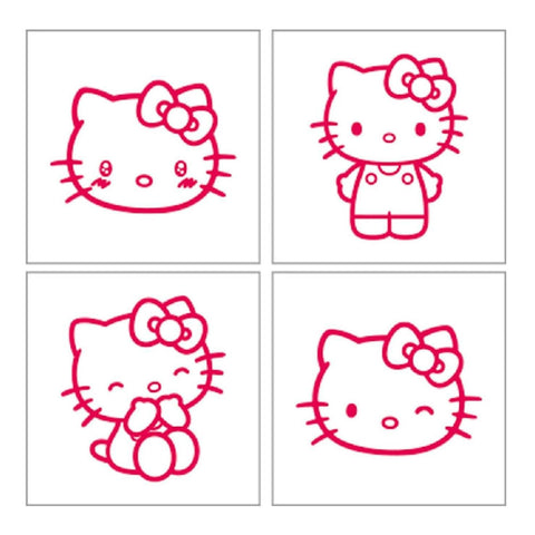 Hello Kitty Stamp Set + Ink Pad