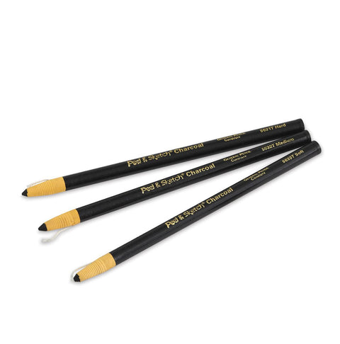 Peel + Sketch Charcoal Pencils