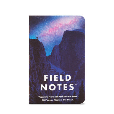 National Parks Field Notes, Series A