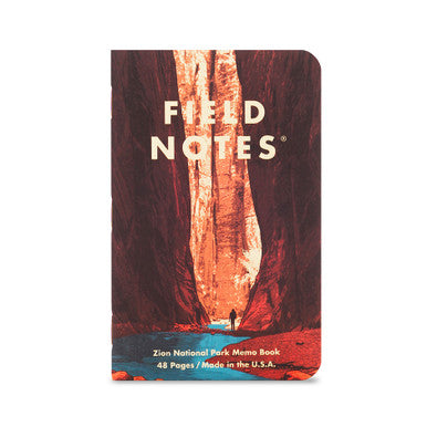 National Parks Field Notes, Series A