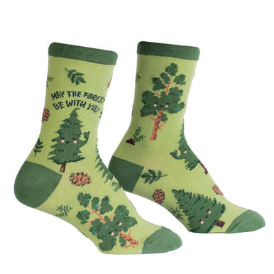 May The Forest Be With You Socks