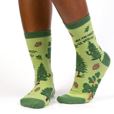 May The Forest Be With You Socks