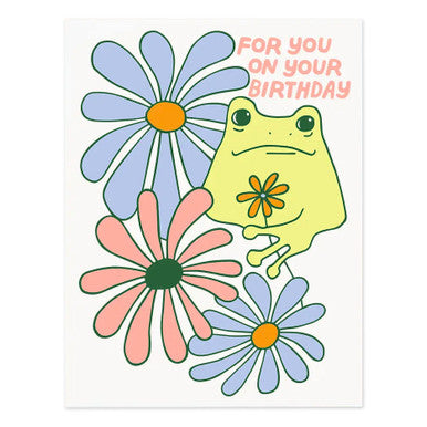 Birthday Frog Card