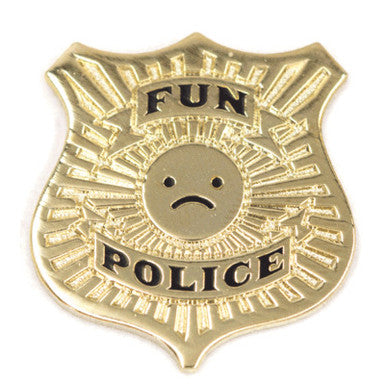 Fun Police Enamel Pin