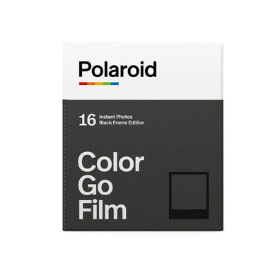 Black Frame Polaroid Go Color Film Double Pack