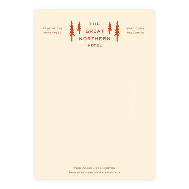 The Great Northern Hotel Notepad