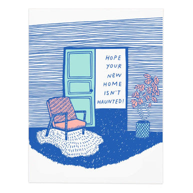 Haunted House Card