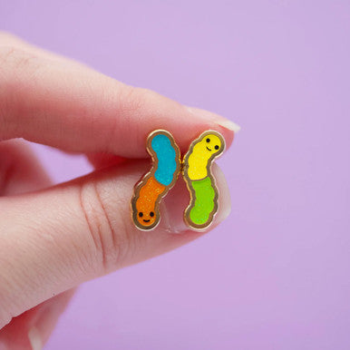 Gummy Worms Earrings