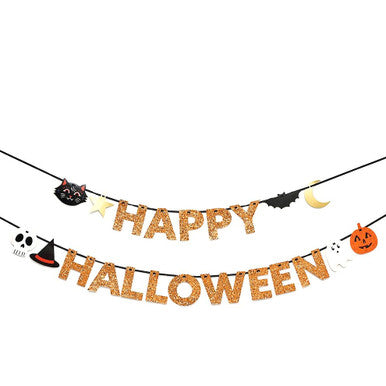 Halloween Glitter Garland
