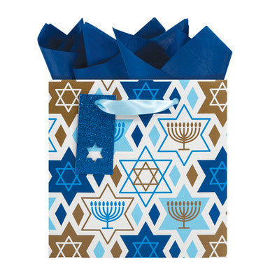 Hanukkah Stars Gift Bag