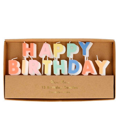 Happy Birthday Candle Set