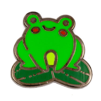 Happy Frog Enamel Pin
