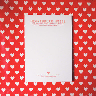Heartbreak Hotel Notepad