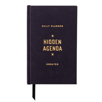 Hidden Agenda Undated Mini Planner
