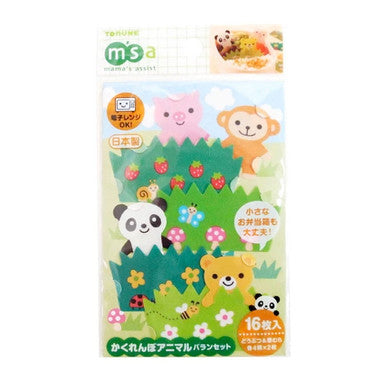 Hide + Seek Animals Bento Dividers