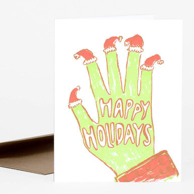 Holidays Hand Card