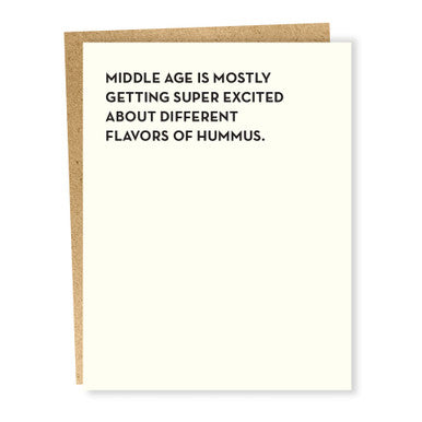 Excited About Hummus Card