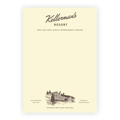 Kellerman's Resort Notepad