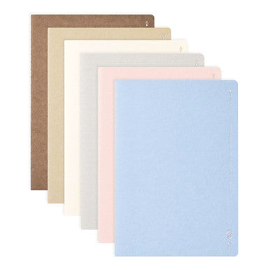 2mm Grid Notebooks, Light Colors