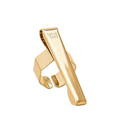 Kaweco Octagonal Slide-On Pen Clip, Gold