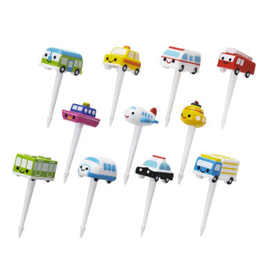 Little Vehicles Food Picks