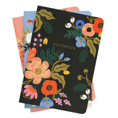 Lively Floral Notebook Set
