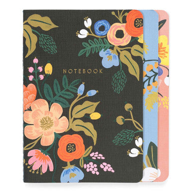 Lively Floral Notebook Set