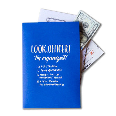 Look Officer Mini Folder