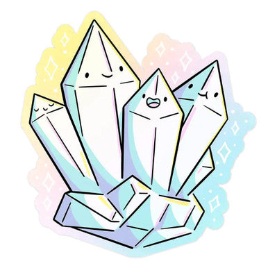 Crystals Sticker