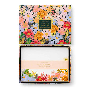 Marguerite Social Stationery Set