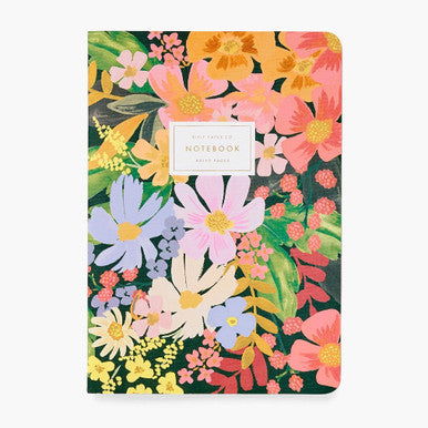 Marguerite Stitched Notebook Set