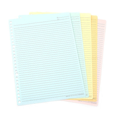 Lined Color Loose Leaf Paper, B5