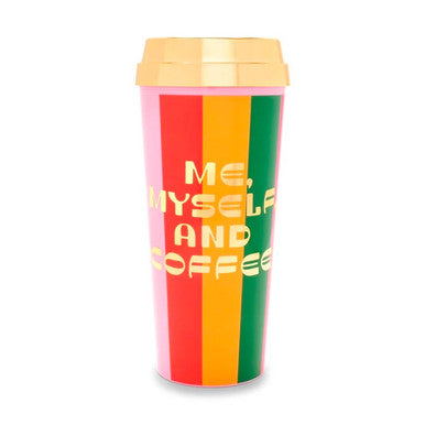 Me, Myself + Coffee Thermal Mug
