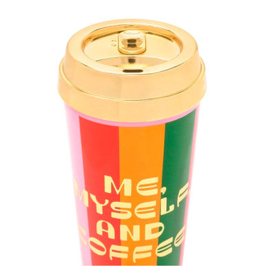 Me, Myself + Coffee Thermal Mug
