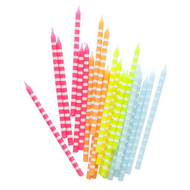 Pastel Party Candles